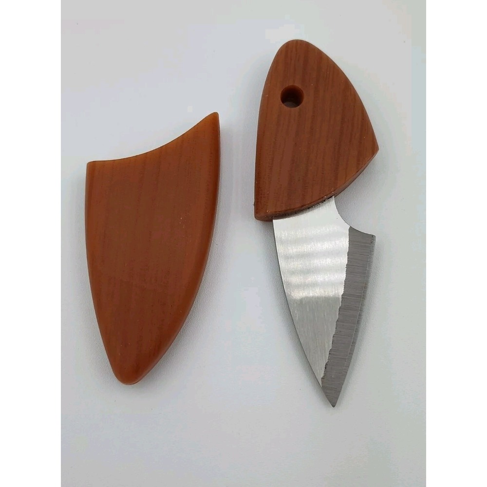 Knife Portable Pocket Outdoor Hunting Camping Small Wood-like 👀📸SEE📏📸‎ - Picture 8 of 10